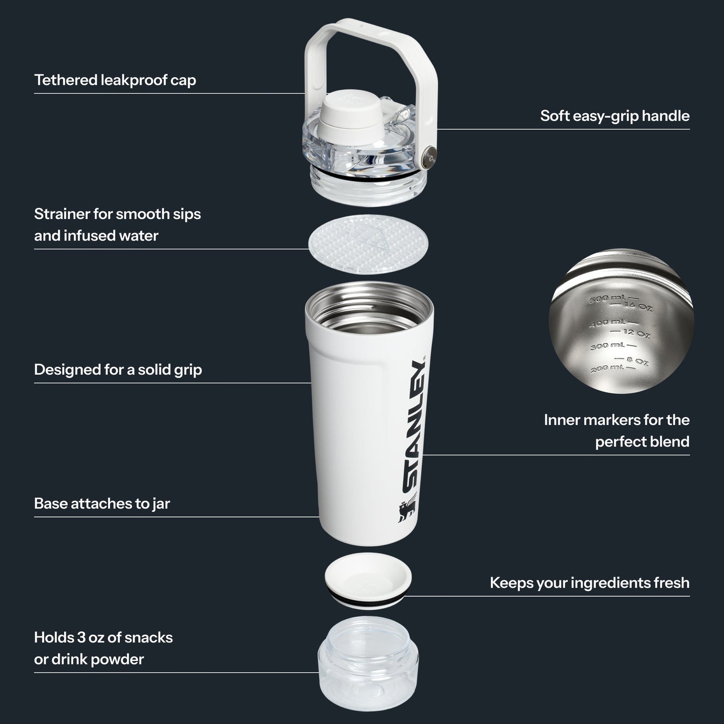 THE ACTIVATE SHAKER BOTTLE | 20 OZ