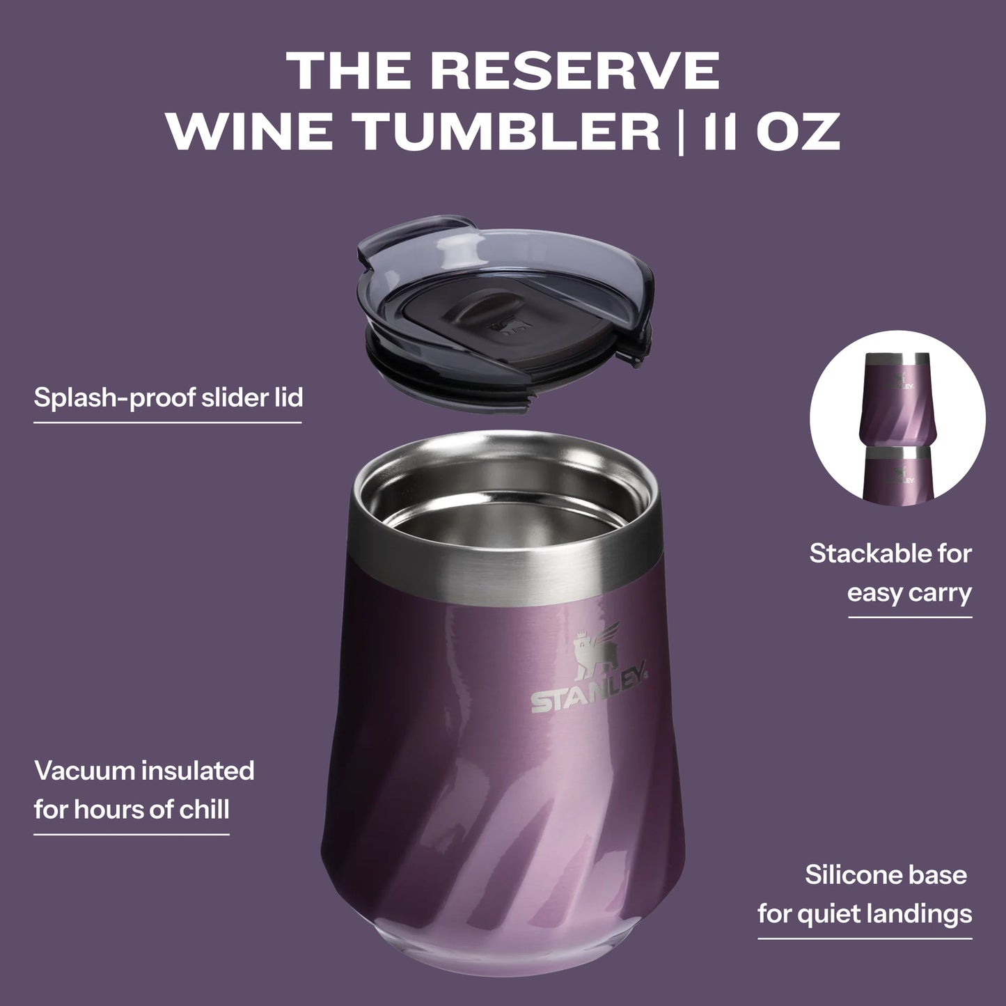THE TEXTURED RESERVE WINE TUMBLER | 11 OZ
