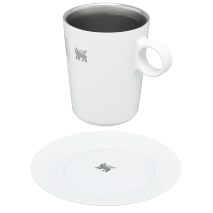 THE DAYBREAK CAFÉ LATTE CUP & STILLNESS SAUCER | 10.6 OZ