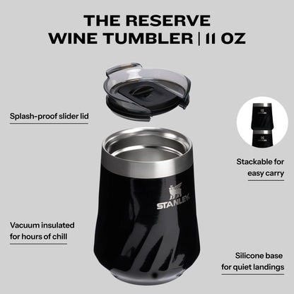 THE TEXTURED RESERVE WINE TUMBLER | 11 OZ