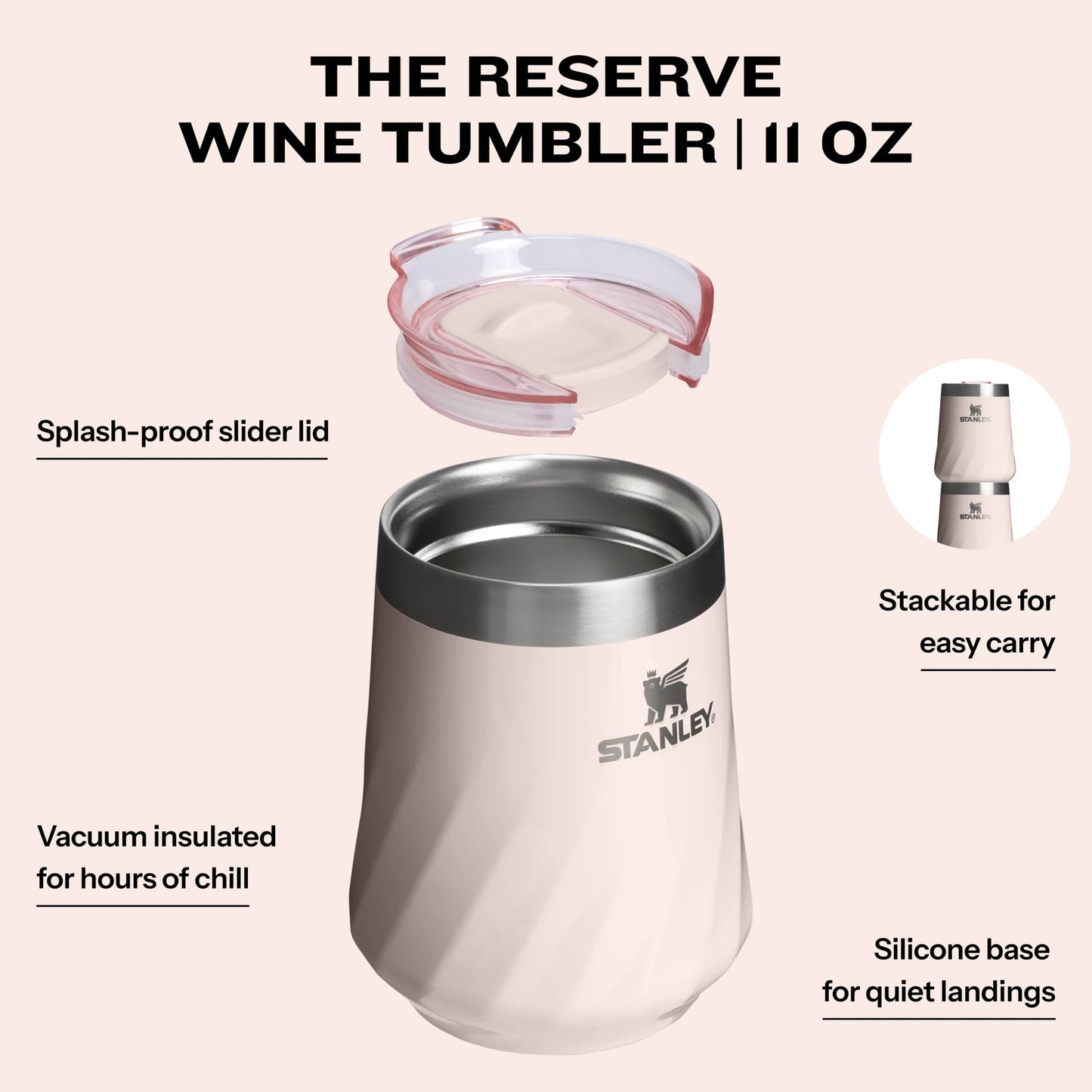 THE TEXTURED RESERVE WINE TUMBLER | 11 OZ