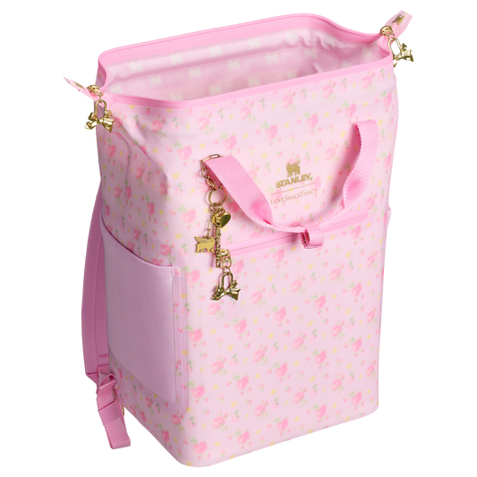 STANLEY 1913 X LOVESHACKFANCY ALL DAY MADELEINE MINI COOLER BACKPACK | 20 CAN | 14 QT | 13.2 L