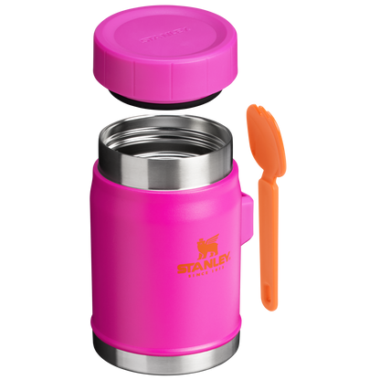 THE WILD IMAGINATION VACUUM FOOD JAR + SPORK | 14 OZ