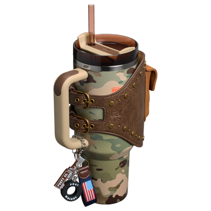 THE POST MALONE X STANLEY QUENCHER® H2.0 FLOWSTATE™ TUMBLER WITH QUENCHER® POUCH BELT | 40 OZ