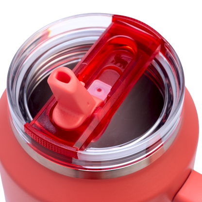 THE QUENCHER PROTOUR FLIP STRAW TUMBLER | 64 OZ