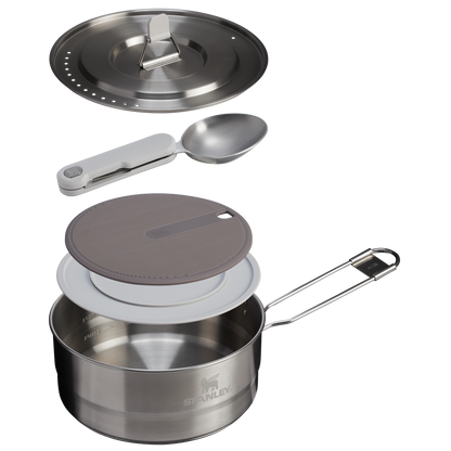 THE WILDFARE GO TWO BOWL PREP & COOK SET 14-PIECE SET | 1.65 QT
