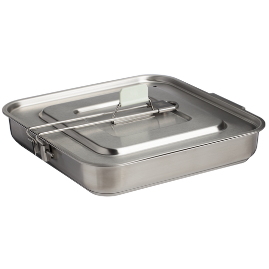 THE WILDFARE PRO SQUARE PAN COOKSET 5-PIECE SET | 2 QT